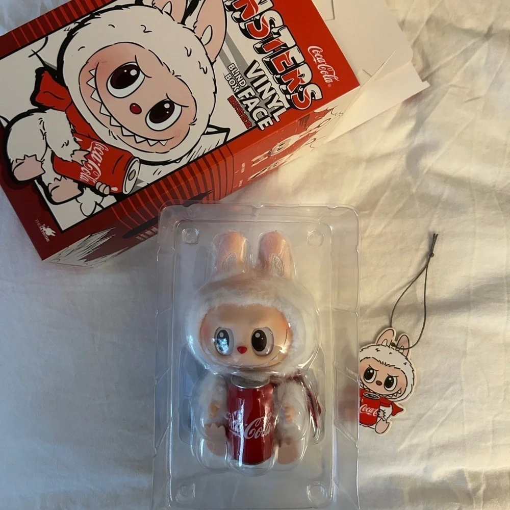 Coca-Cola Labubu – Open Box, Untouched, 100% Authentic